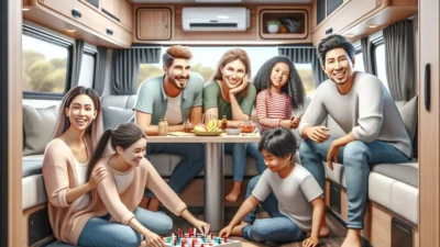 キャンピングカーは何人乗れる？乗車定員と就寝定員の違い