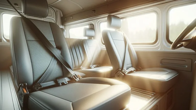 キャンピングカーのシートベルト事情｜走行中のルールと安全対策