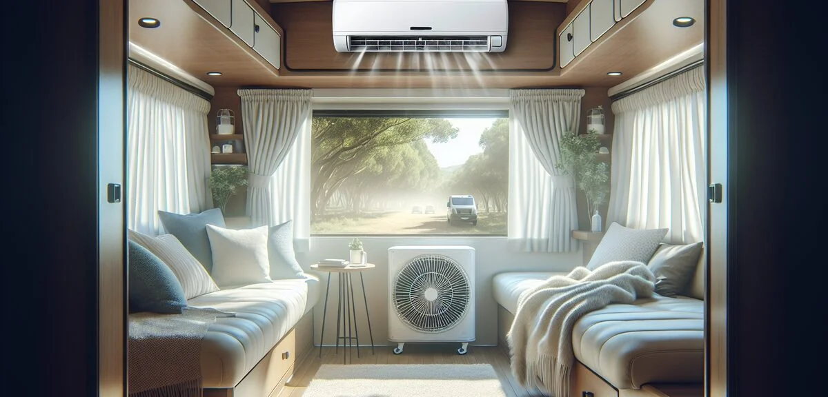 キャンピングカーのエアコン完全ガイド｜種類・電源・後付け方法