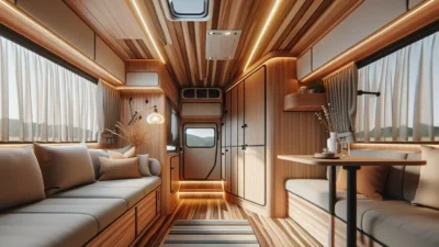 キャンピングカーの内装を徹底解説｜レイアウト・素材・DIY