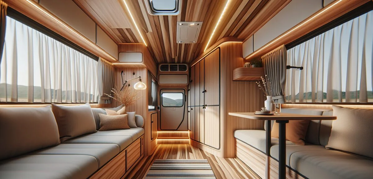 キャンピングカーの内装を徹底解説｜レイアウト・素材・DIY