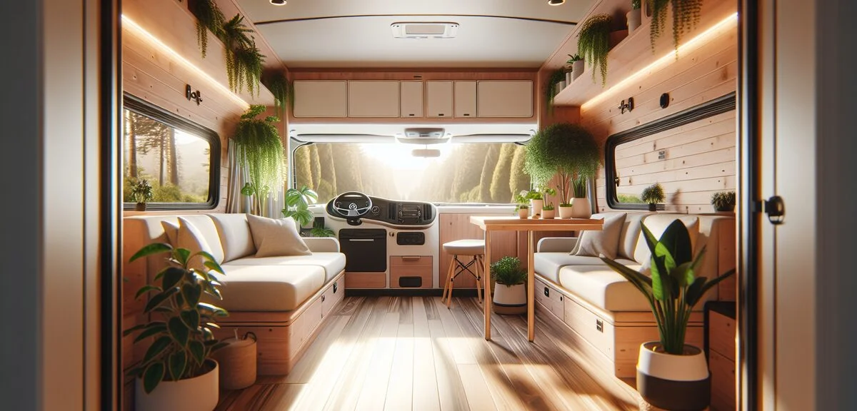 おしゃれなキャンピングカー内装事例20選｜DIYアイデア