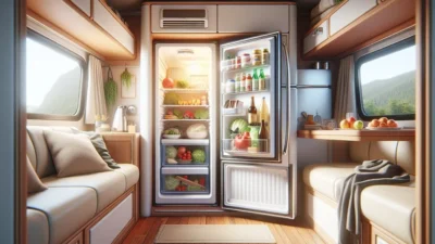 キャンピングカーの冷蔵庫完全ガイド｜種類・容量・選び方