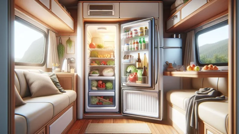 キャンピングカーの冷蔵庫完全ガイド｜種類・容量・選び方