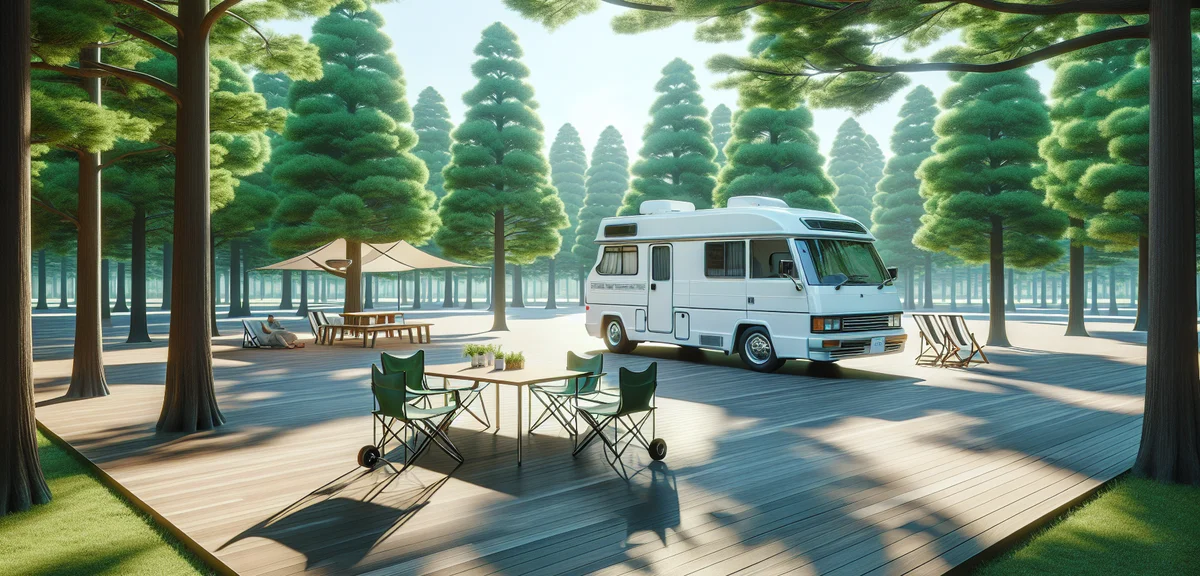 キャンピングカーで行くキャンプ場｜オートサイトの選び方