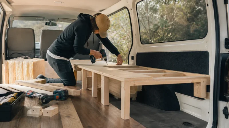 自作キャンピングカーの作り方｜DIYの手順と費用・注意点