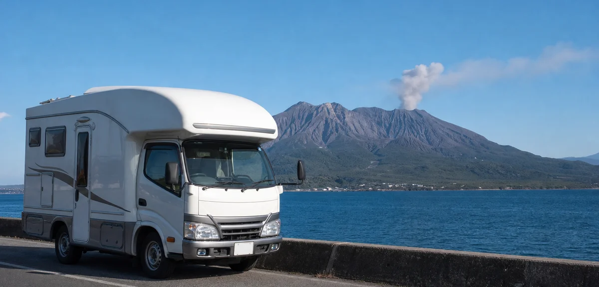 鹿児島のキャンピングカーレンタル｜料金と南九州旅